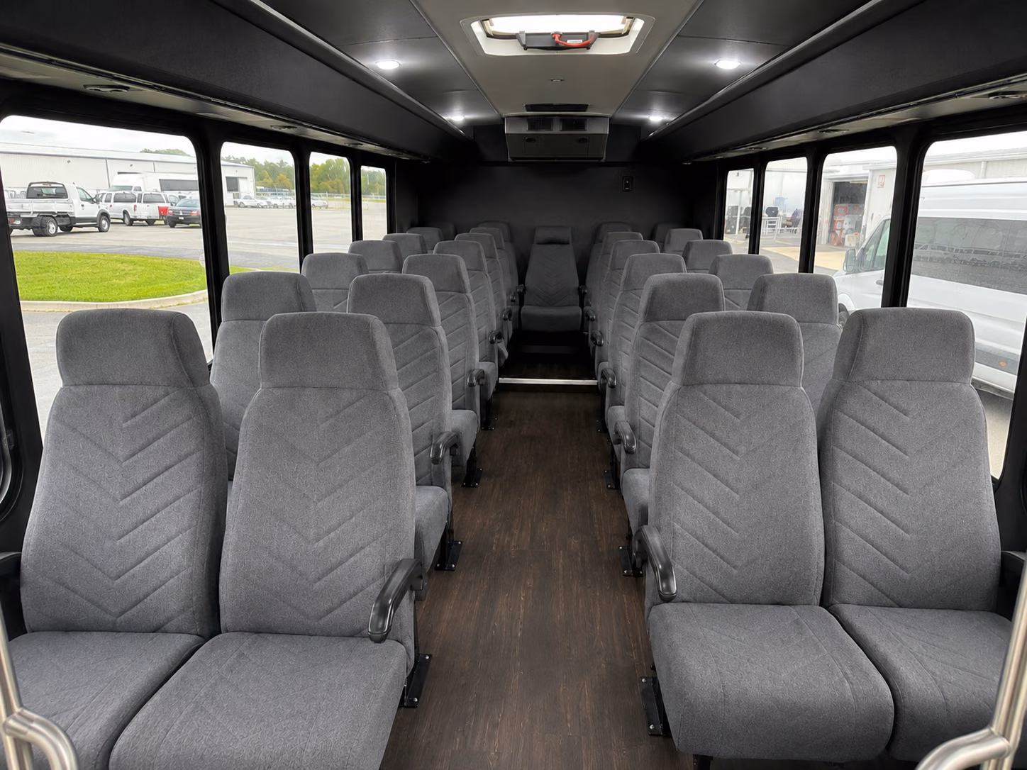 idaho falls 15 passenger minibus inside