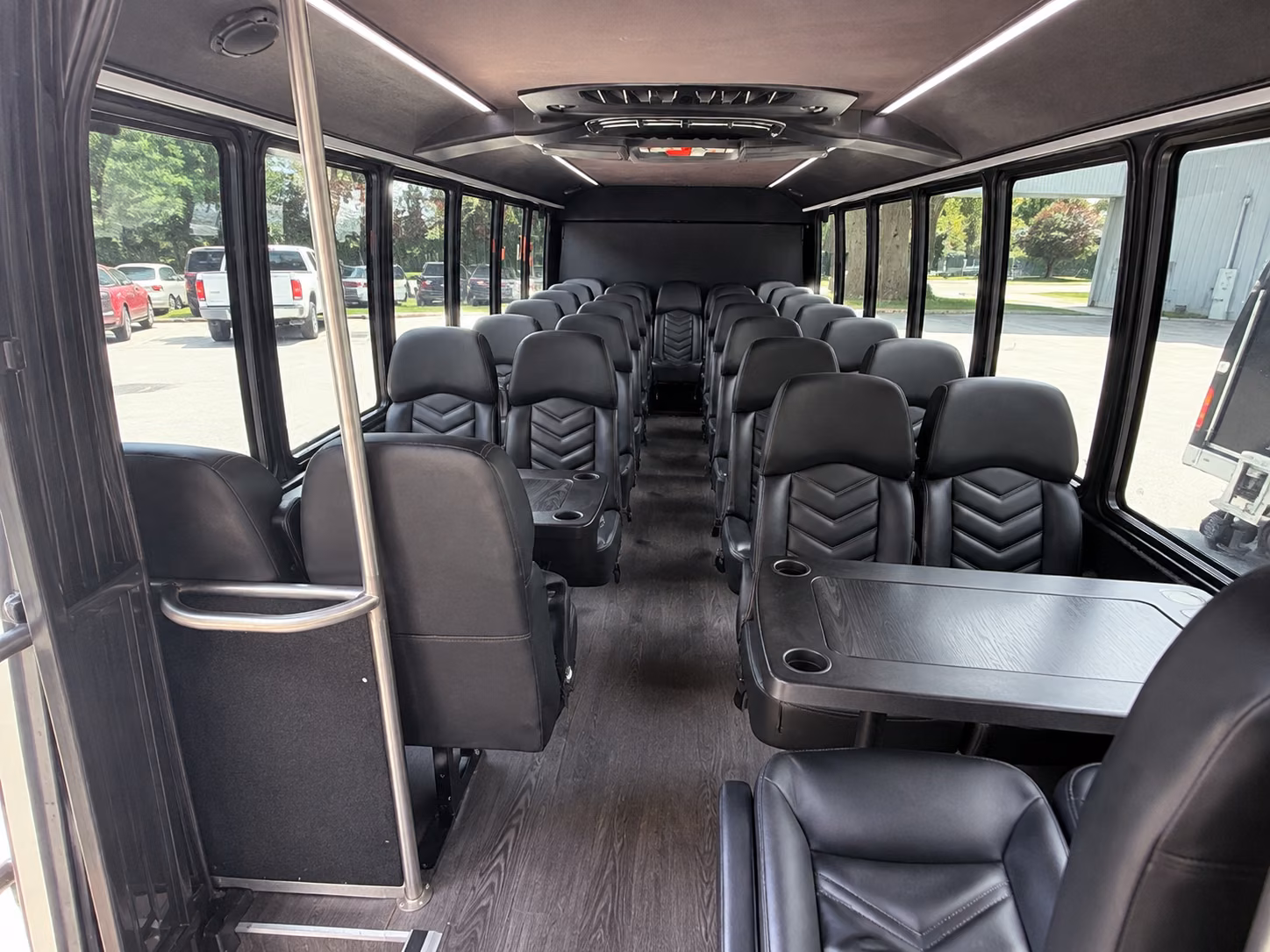 idaho falls 15 passenger minibus interior