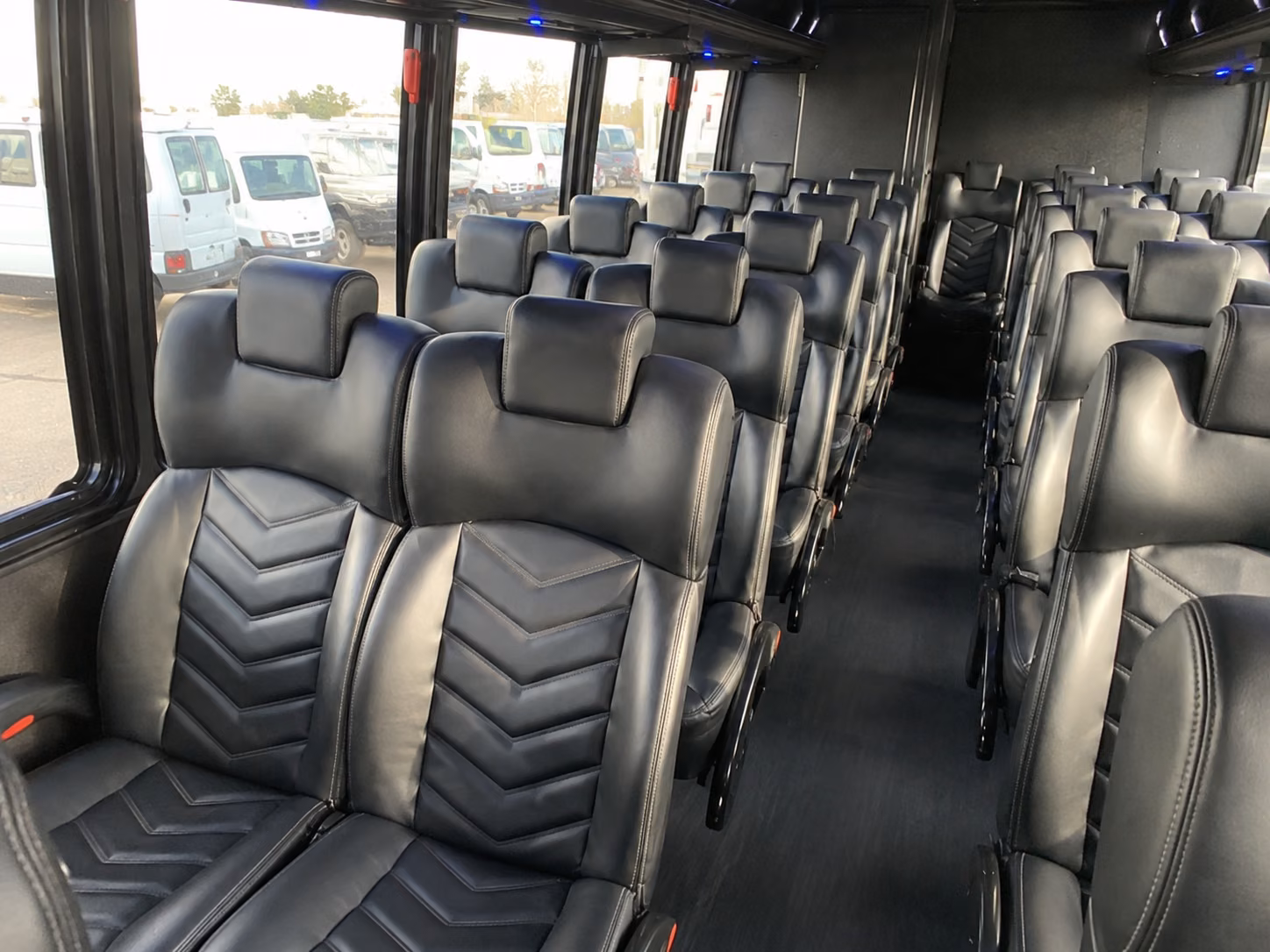 idaho falls 18 passenger minibus interior