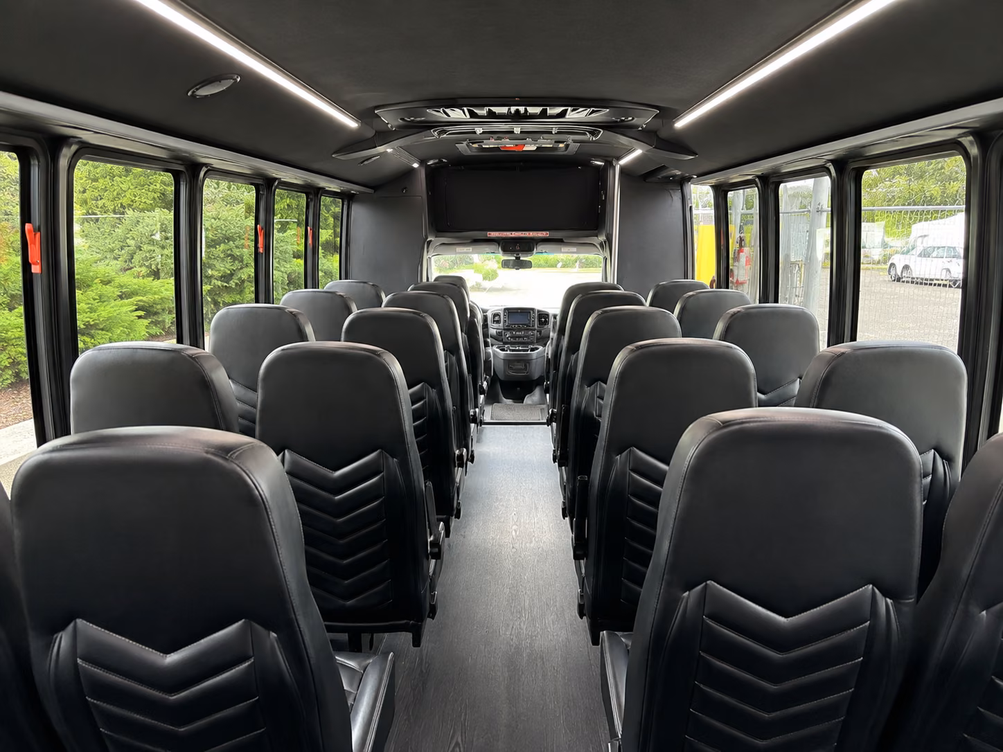 idaho falls 20 passenger minibus interior