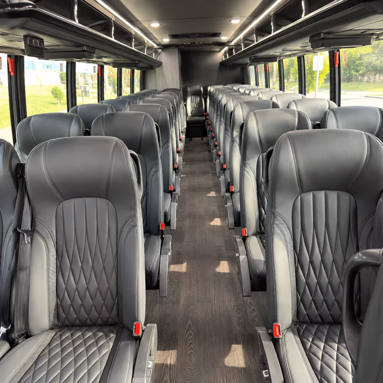 idaho falls 28 passenger minibus interior