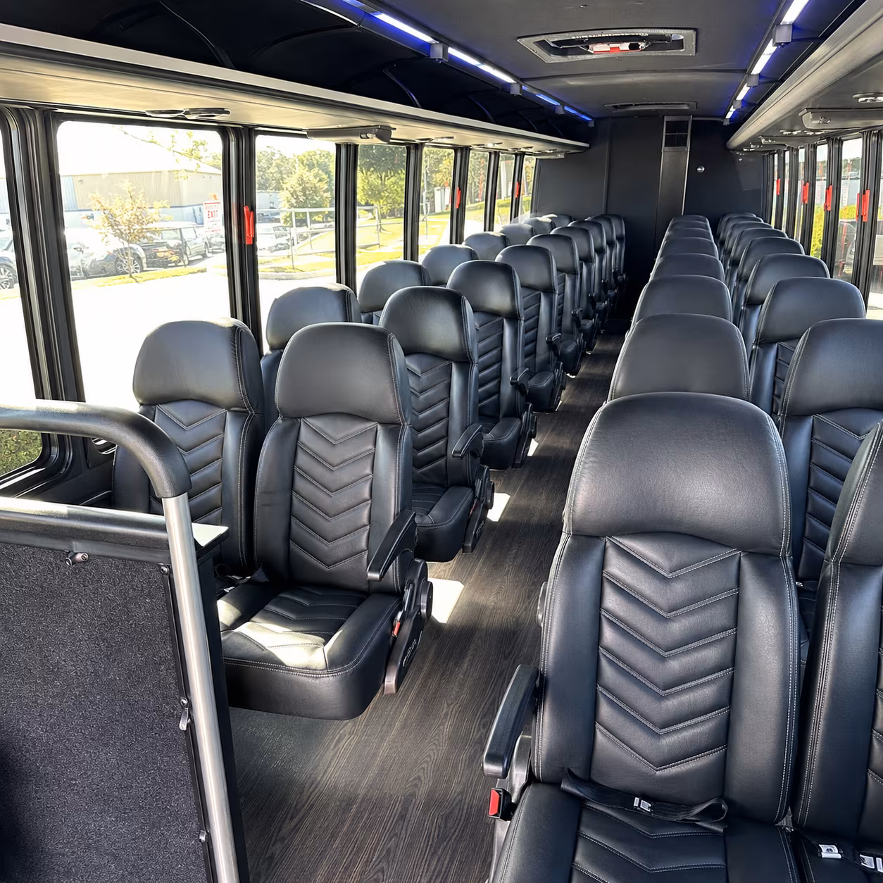 idaho falls 30 passenger minibus interior