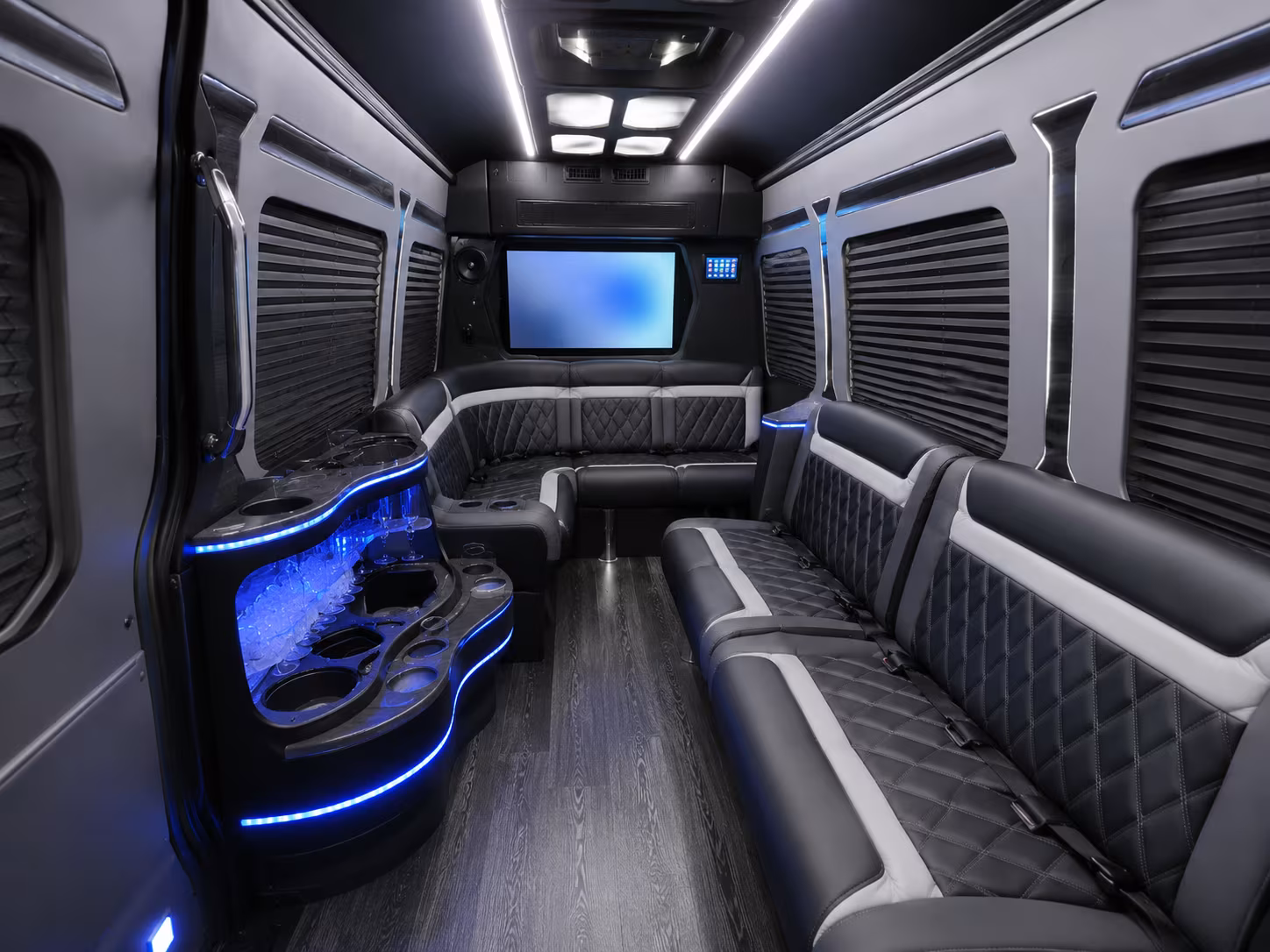 idaho falls sprinter limousine inside