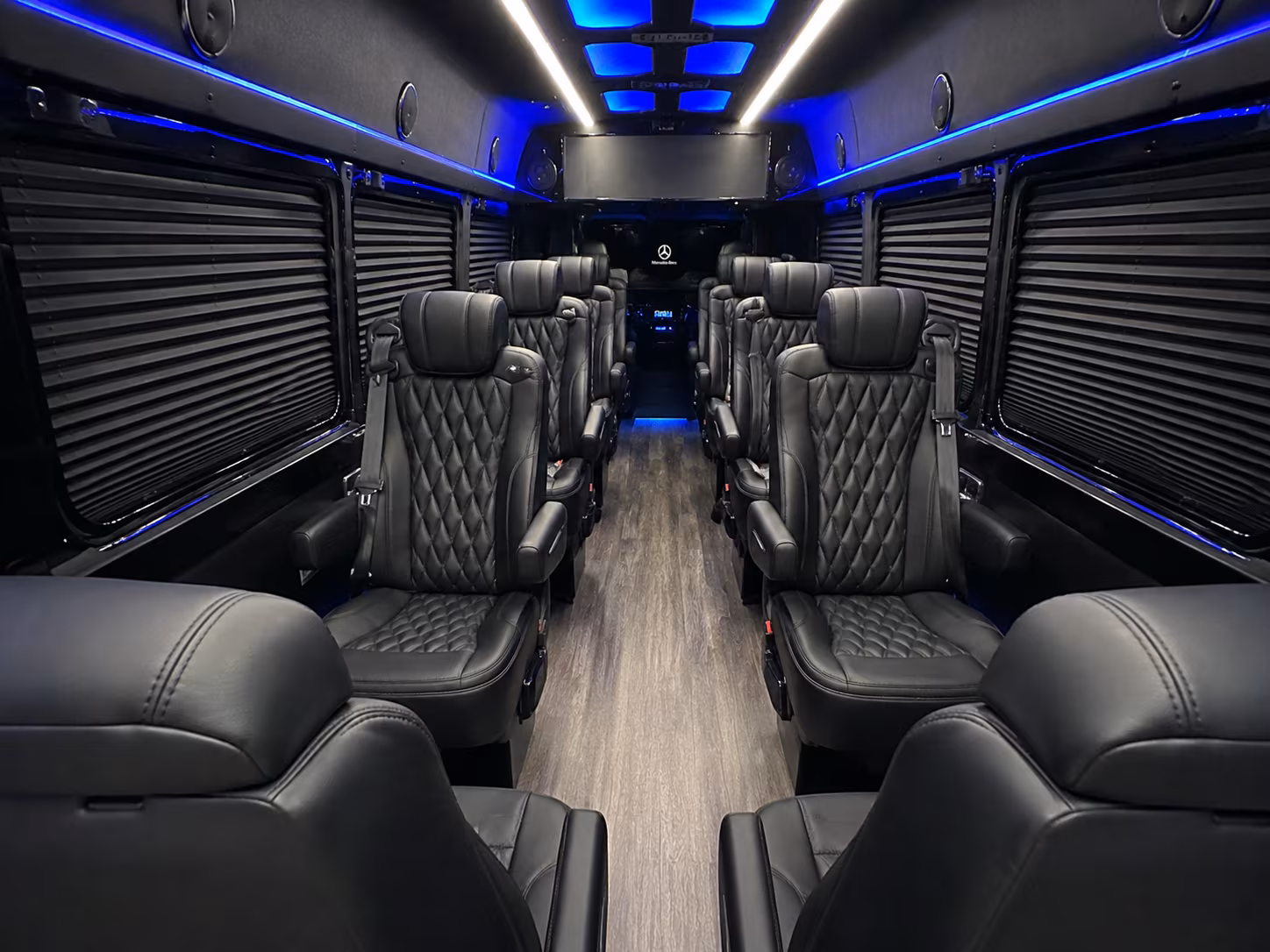 idaho falls sprinter van with driver interior