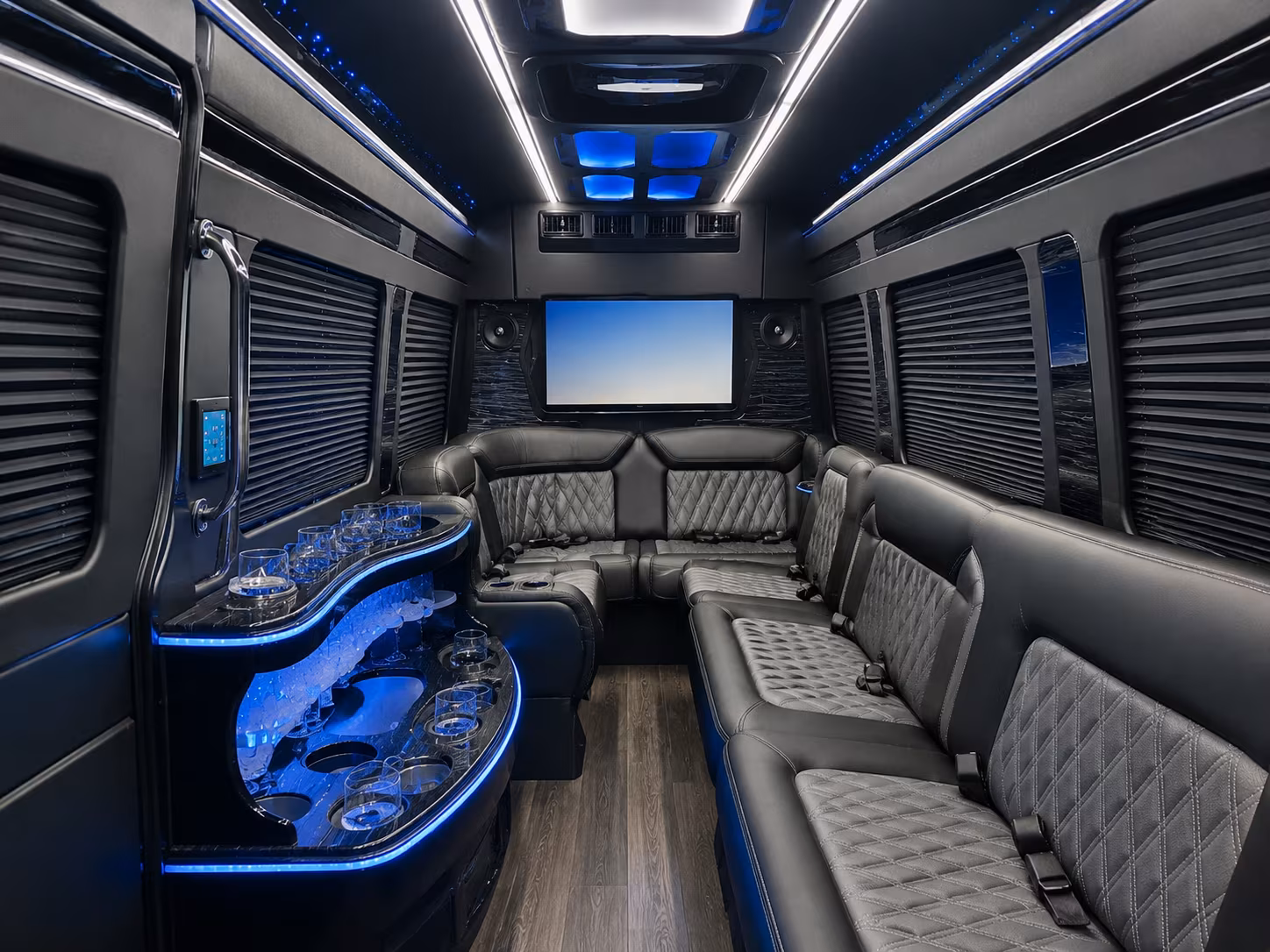 sprinter vans and minibuses for idaho falls wedding party transportation